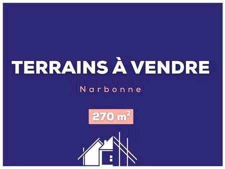 terrain constructible viabilisé à vendre