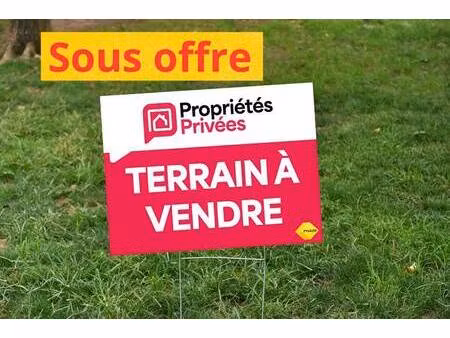 terrain constructible à vendre