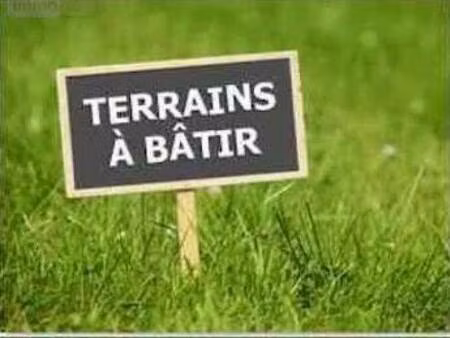 terrain constructible à vendre