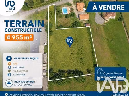 terrain constructible à vendre