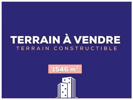 terrain constructible viabilisé à vendre