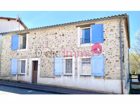 aubigny-les clouzeaux - maison familiale en pierre - centre