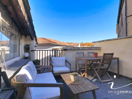maison de ville avec terrasse tropézienne