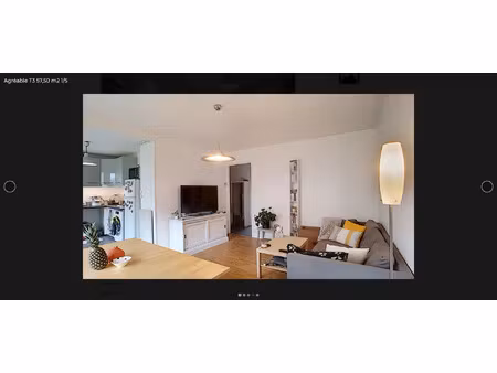 t3 lumineux avec box fermé à la tronche