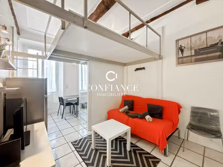 studio mezzanine - nice massena vielle ville - location meublée
