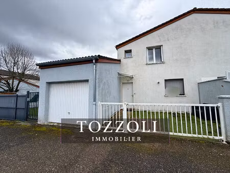a louer  maison à l'isle d'abeau 5 pièces 104.49 m2 + garage