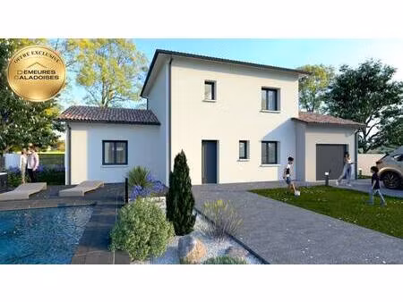 terrain avec maison neuve à vendre