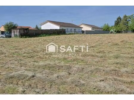 terrain constructible viabilisé à vendre
