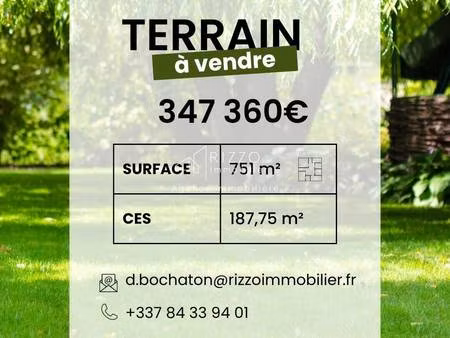 terrain à vendre