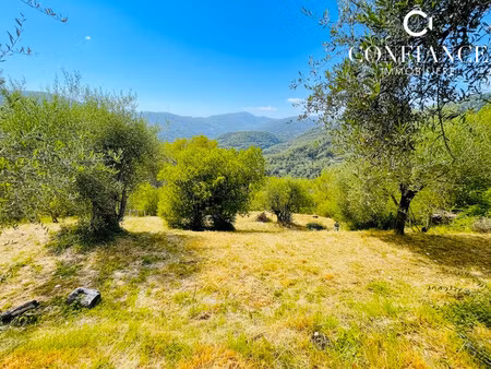 06390 pointe de contes terrain 2357 m² permis accorde