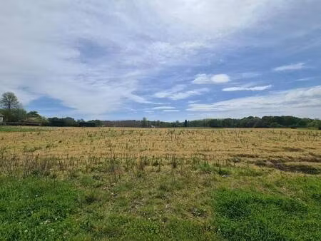 terrain constructible viabilisé à vendre