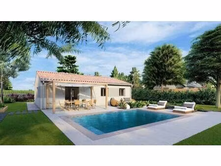 terrain avec maison neuve à vendre
