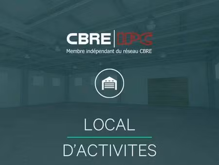 local d'activités à vendre