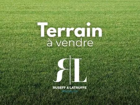 terrain constructible à vendre