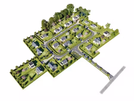 terrain constructible à vendre