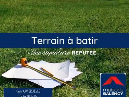 terrain constructible à vendre