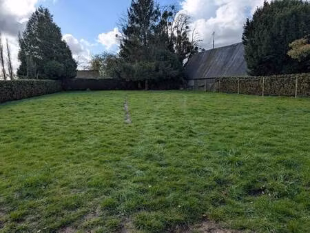 terrain constructible à vendre