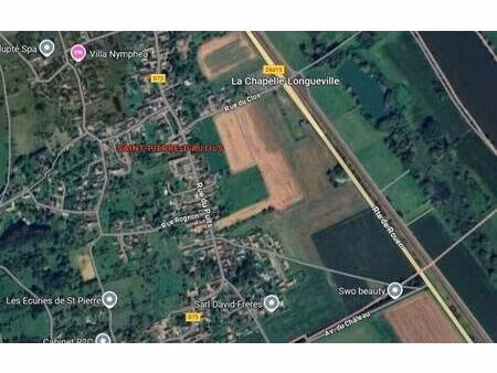 terrain constructible à vendre