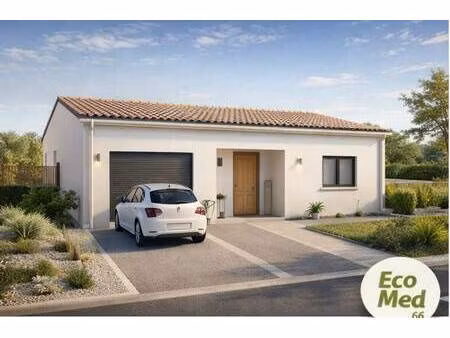 terrain avec maison neuve à vendre