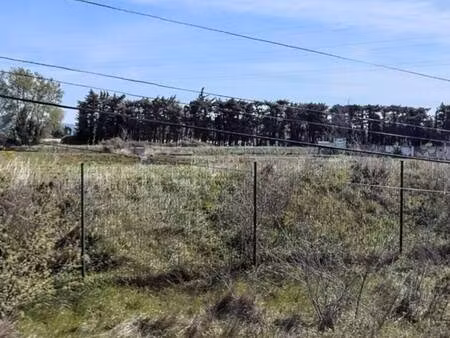terrain constructible viabilisé à vendre
