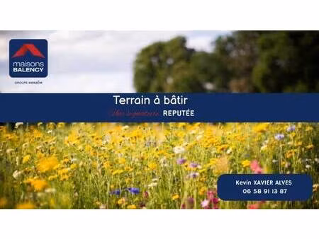 terrain constructible à vendre