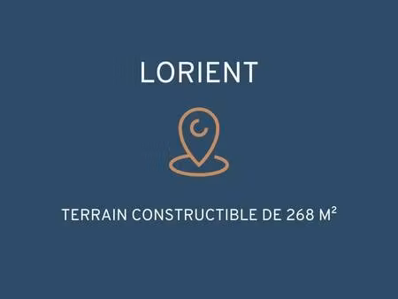 terrain constructible à vendre