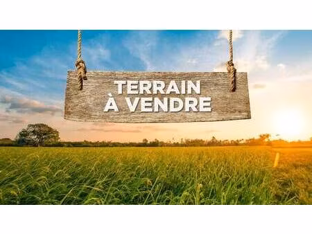 terrain constructible à vendre