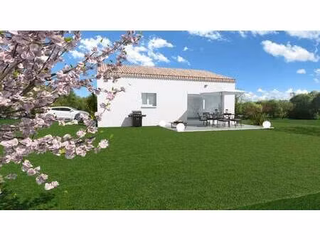 terrain avec maison neuve à vendre