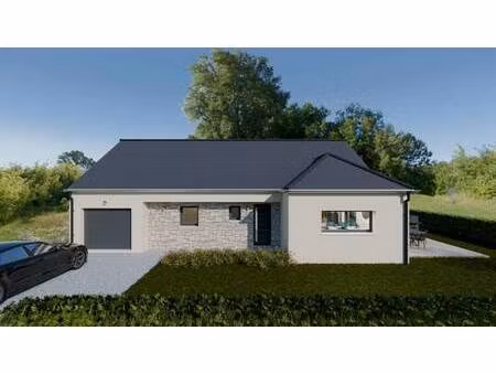 terrain avec maison neuve à vendre