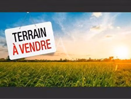 terrain constructible à vendre