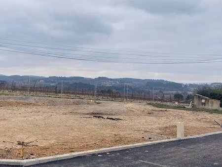 terrain constructible viabilisé à vendre