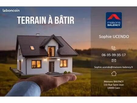terrain constructible à vendre