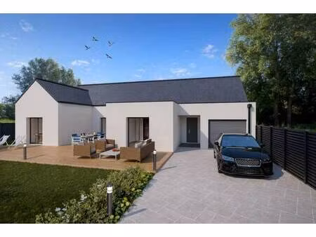 terrain avec maison neuve à vendre