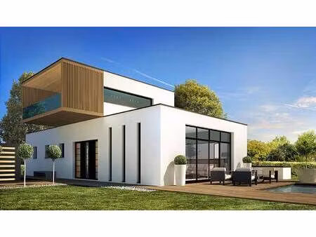 terrain avec maison neuve à vendre