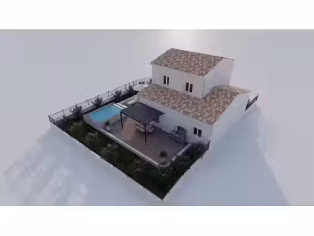 terrain avec maison neuf à vendre