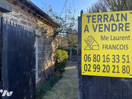 terrain constructible à vendre