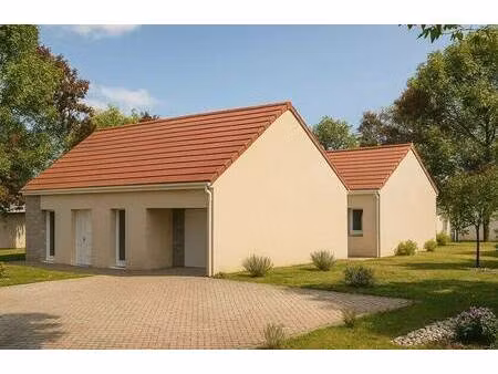 terrain avec maison neuve à vendre