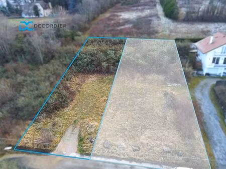 terrain constructible à vendre