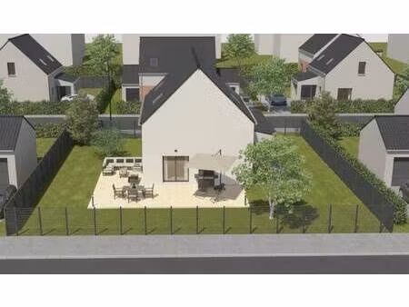 terrain avec maison neuve à vendre