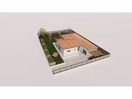 terrain avec maison neuf à vendre