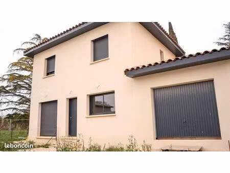 terrain avec maison neuve à vendre