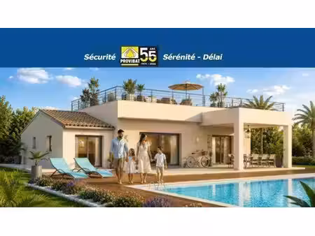 terrain avec maison neuf à vendre