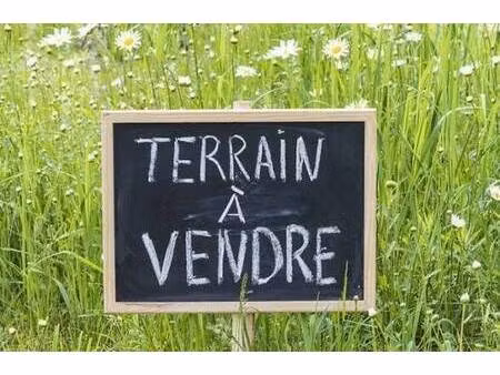 terrain constructible viabilisé à vendre