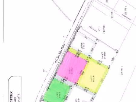 terrain 500 m² zoteux