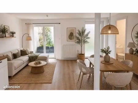 magnifique t2 + terrasse meublé refait à neuf