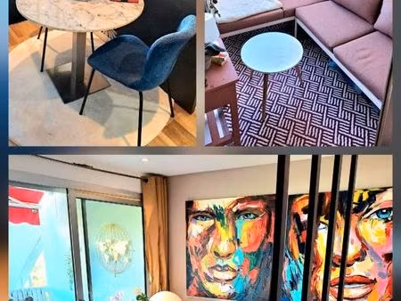 élégant studio rénové – terrasse – emplacement privilégié