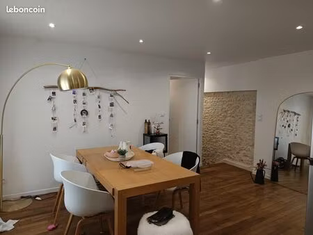 maison de ville 3 pièces avec charme et grand garage