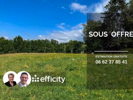 terrain constructible viabilisé à vendre