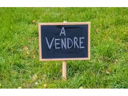 terrain constructible viabilisé à vendre