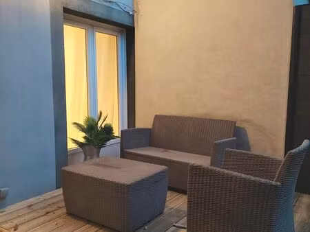 a louer maison t2 32m2 avec jardin 100m2